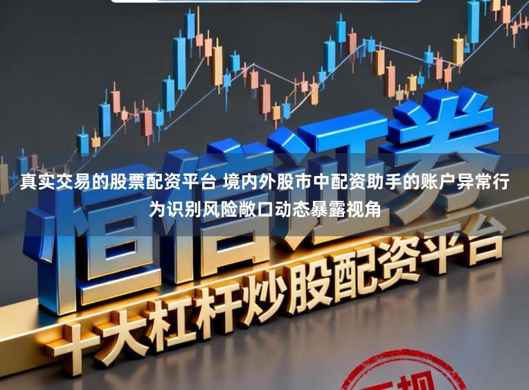 真实交易的股票配资平台 境内外股市中配资助手的账户异常行为识别风险敞口动态暴露视角